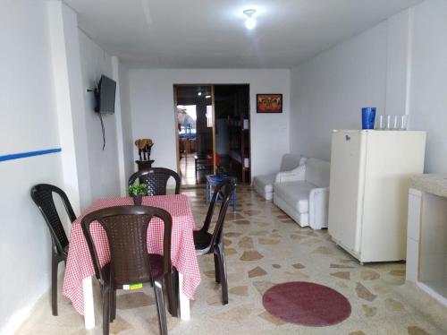 Kitchen, Cabanas Cigua in Covenas