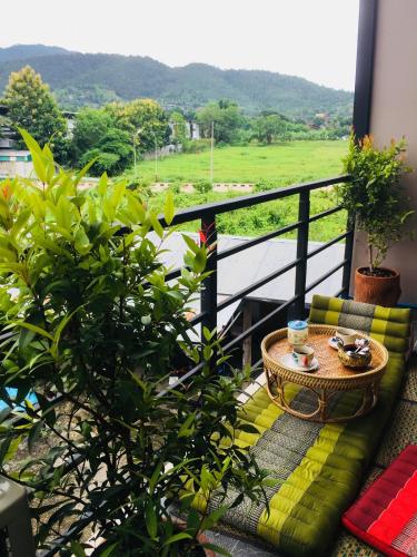 Balcony/terrace, Mae-Sa-Riang Home in Mae Hong Son