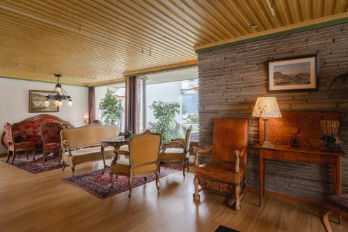 大堂, 萊康厄爾峽灣酒店 (Leikanger Fjordhotel) in 萊康厄爾