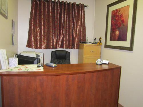 Előcsarnok, Viking Lamplighter Motel in Viking (AB)