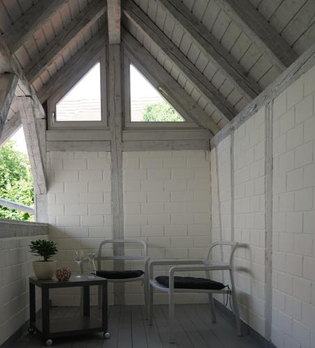 陽台/露台, Ferienhaus am Schönbuchrand (Ferienhaus am Schonbuchrand) in 黑倫貝格