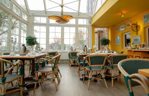 ห้องอาหาร, Hotel & Restaurant Alter Speicher in ไกรฟวาลด์