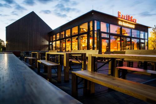مطعم, RiKu HOTEL Pfullendorf in بفوليندورف