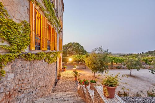 tuin, Agroturismo Alqueria Blanca in Bunyola