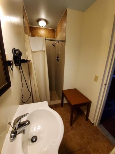Bathroom, Economy Inn in Pratt (KS)