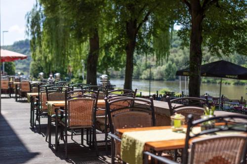 陽台/露台, *** S主海濱大道酒店 (Hotel Mainpromenade ***S) in 卡爾施塔特