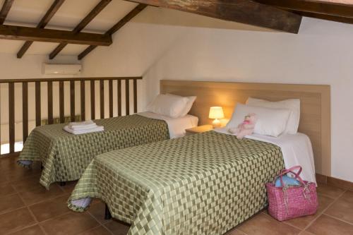1 double bed, 2 twin beds, 1 sofa bed