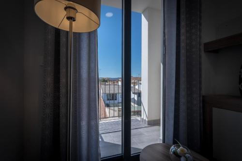 شرفة/ تراس, Apartamentos La Laguna in Fuente De Piedra