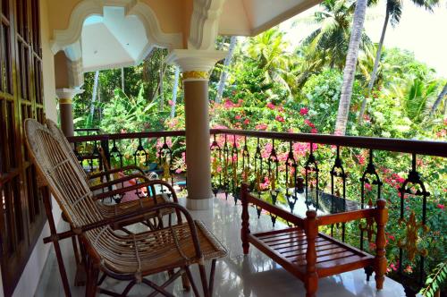 Balcony/terrace, Ganesh Ayurveda Holiday Home Apartment in Muttakkad