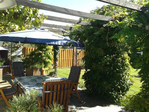 Balkons/terase, Pension Fennert in Wusterhusen