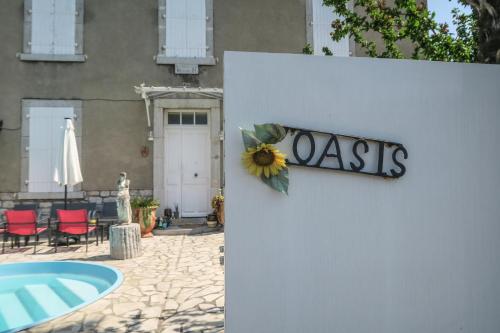 l'oasis chambre d'hôte Pradons