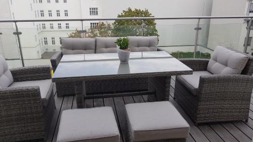 Loft #11 mit großer Loggia und Terrasse, Vídeň (fotografie 10)