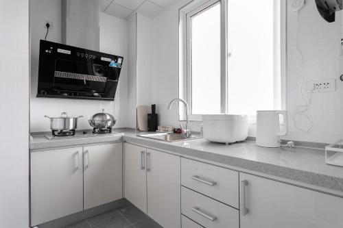 Locals Xi'an Weiyang North passenger station subway station in Északi Városrész