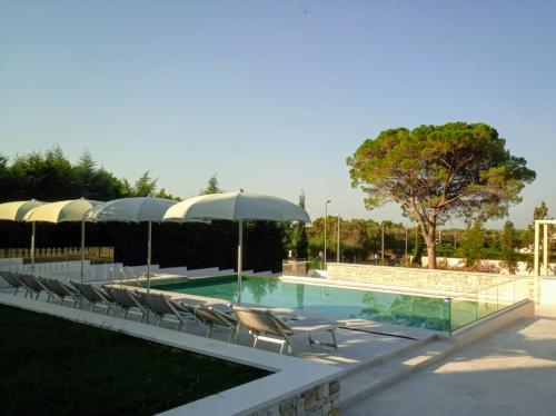Swimming pool, Villa Felicia in Castromediano