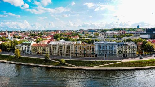 Vilnius city best view apartments in Šnipiškių seniūnija