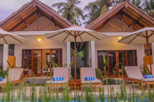 Cozy Cottages Lombok Room Type - Twin Room with Garden View Cozy Cottages Lombok Room Type - Twin Room with Garden View