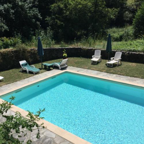 Kilátás, Les Tilleuls in Saint Georges De Luzencon