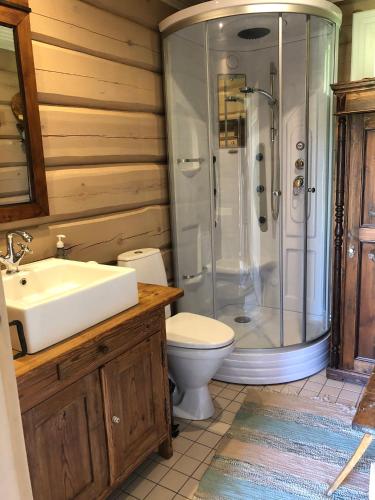 Bathroom, Ligedama kulalistemaja in Võsu
