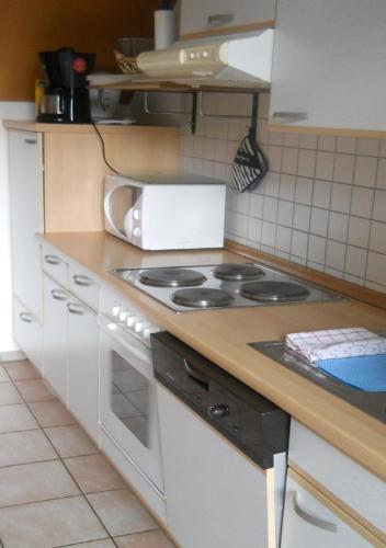 廚房, Ferienhof Schwienhorst in 瓦倫多夫