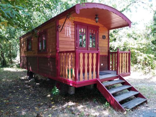 Roulotte de la Ferm'AGI gîte à louer La Chaussée