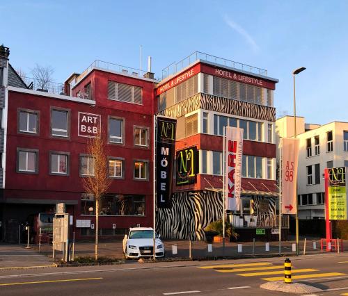No1 Art B&B in Au, Schweiz