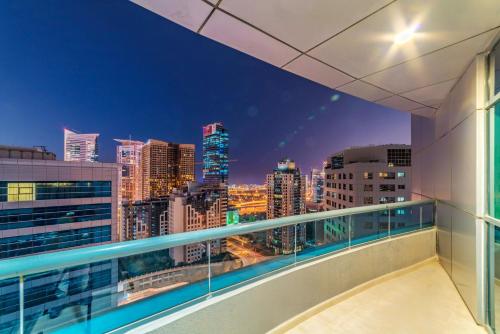 Balcony/terrace, First Central Hotel Suites near American School of Dubai