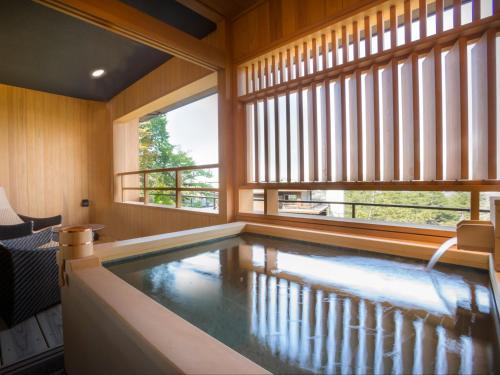 Deluxe Room with Tatami Area and Open-Air Bath C - Non-Smoking
