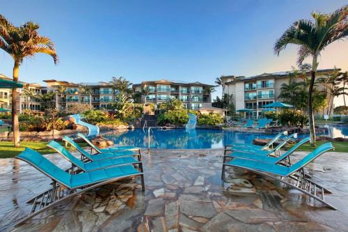 Waipouli Beach Resort Beautiful Luxury Ground Level Garden View AC Pool!