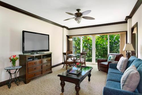 Waipouli Beach Resort Beautiful Luxury Ground Level Garden View AC Pool!