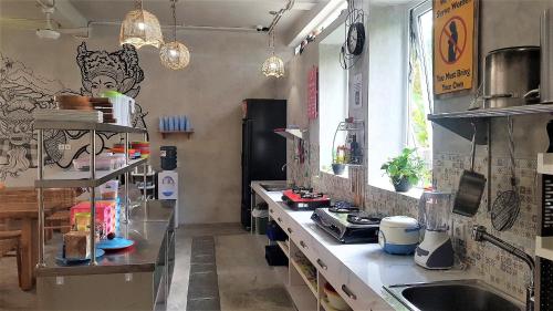 浴室, 峇里島波波青年旅舍 (BalI Bobo Hostel) in 金巴蘭