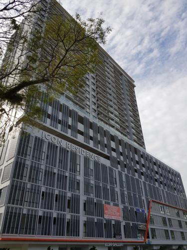 Exterior view, the executive seaview 1 at icon residence in Kuala Terengganu
