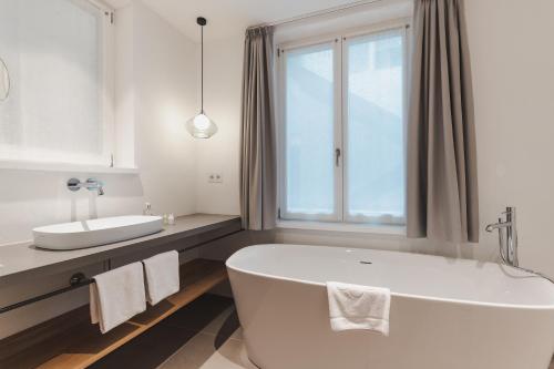 Fürdőszoba, Kuntino Suites in Meran