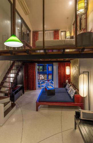 1 double bed, 1 sofa bed