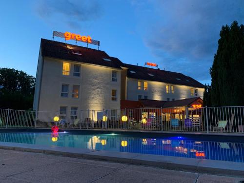 Vista exterior, greet hotel Beaune in Beaune
