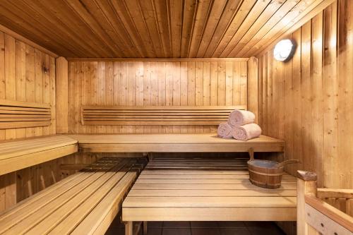 sauna, Hotel Les Balcons Village in La Plagne