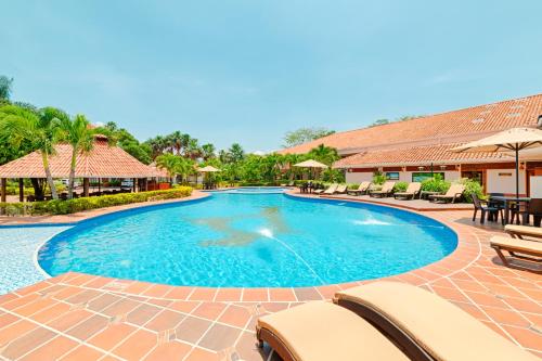 Swimming pool, Hotel Campestre La Potra in Villavicencio