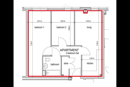 Modern Manchester City Centre Apartment 2-Bedroom