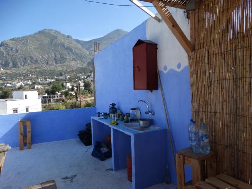 AliBaba Apartment Hostel Bamboo Rooftop Room Chefchaouen