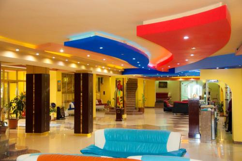 Lobby, Vosku Ashxarh Hotel in Tsaghkadzor