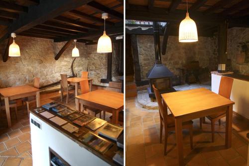 Restaurant, Hotel Rural Llerau in Ponga
