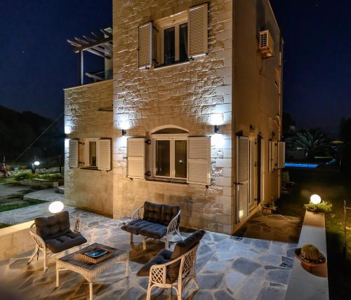 villa on the beach maris mare gîte à louer Kólpos Chaníon