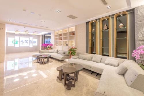 ล็อบบี้, He-Jia Hotel in เหมียวลี่