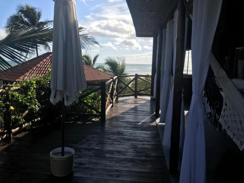 陽台/露台, The Spot - Beachfront Sports Pousada in 阿蒙塔達