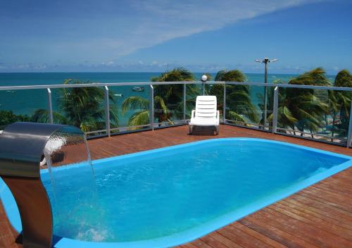 泳池, 珊瑚之岸旅館 (Pousada Orla dos Corais) in 馬拉戈日