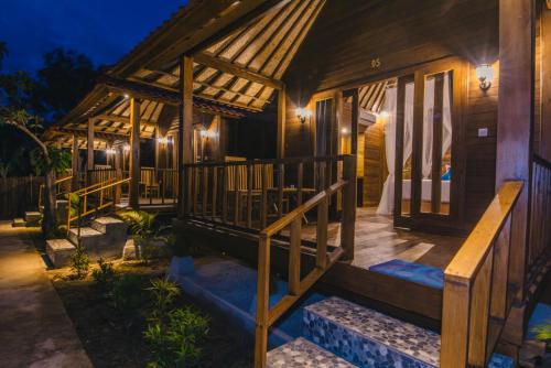 발리 Nerima Hut Lembongan 게스트하우스 로비