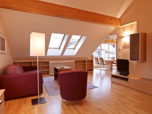 gedeelde lounge/tv-ruimte, Das Grune Hotel zur Post - 100 % BIO near Salzburg Airport