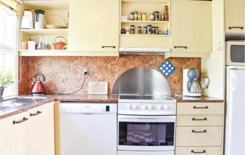 Kitchen, Holiday Home Lodbergsvej Ringkøbing Iii in Sondervig