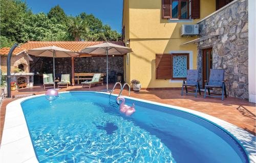 Amazing home in Bregi with 3 Bedrooms, WiFi and Outdoor swimming pool Over view