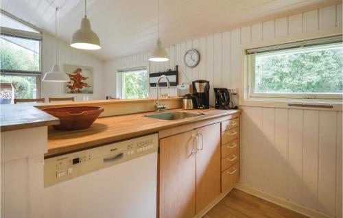 Kitchen, Holiday Home Øreflak Ebeltoft Vi in Ebeltoft