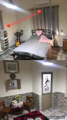1 queen bed, 1 twin bed